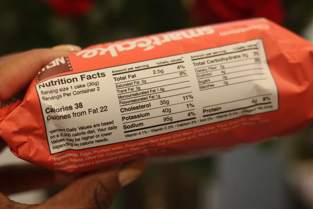 Smart Baking Company Cinnamon Cake Nutrition Facts