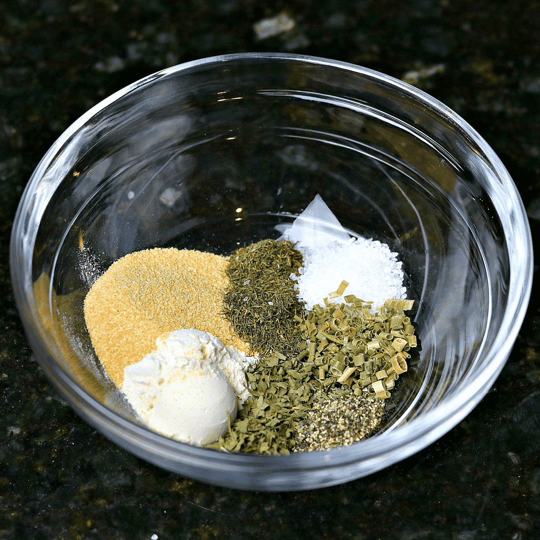 Ranch Seasoning Mix recipe in a bowl