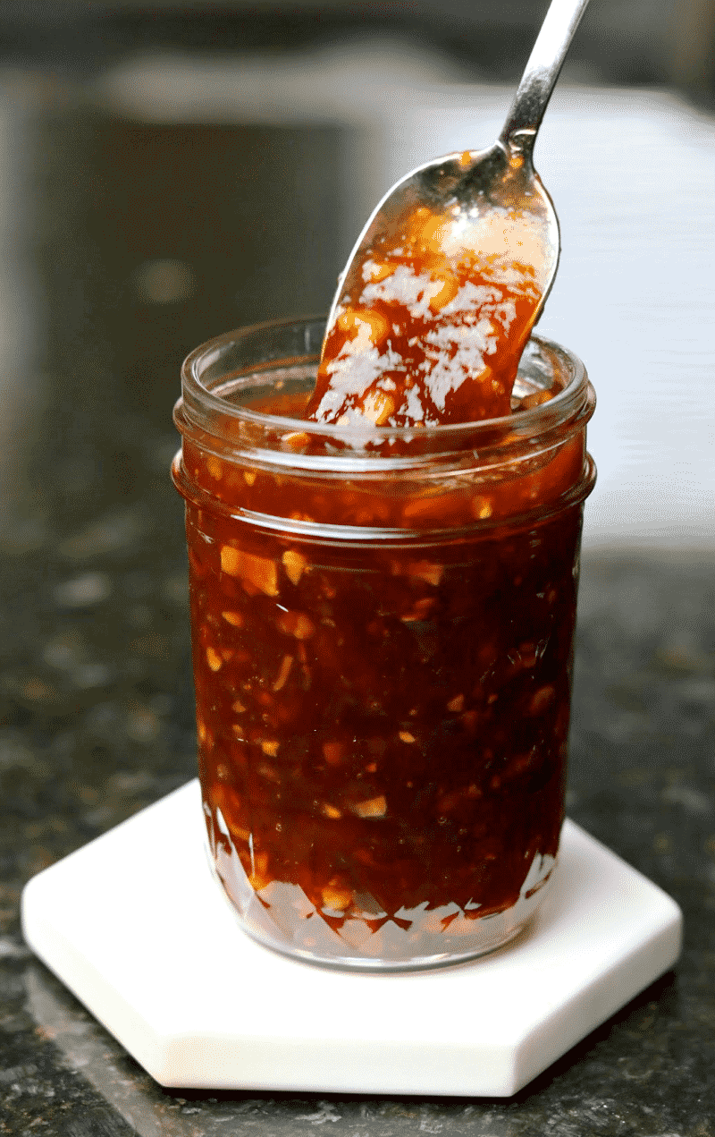 Keto & Low Carb Sweet Chili Sauce (Recipe + Video) Dr. Davinah's Eats