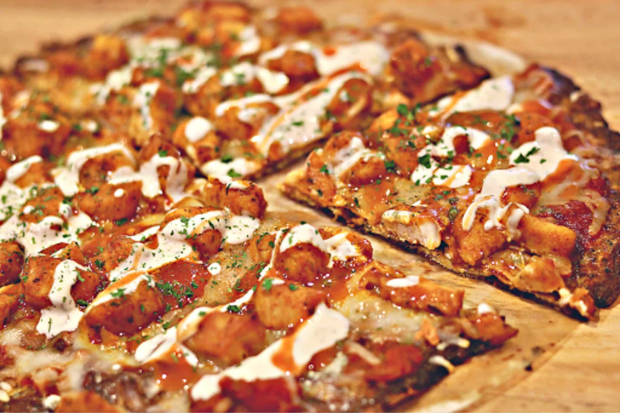 buffalo chicken pizza