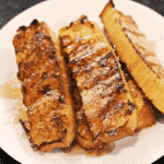 Keto French Toast Sticks recipe on a plate