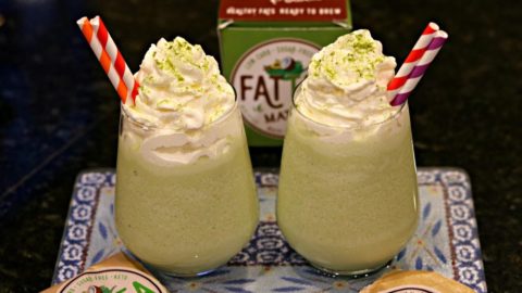 Keto Starbucks Green Tea Frappuccino Recipe - Dr. Davinah's Eats