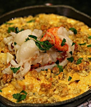 Lobster Cauliflower Mac n' Cheese