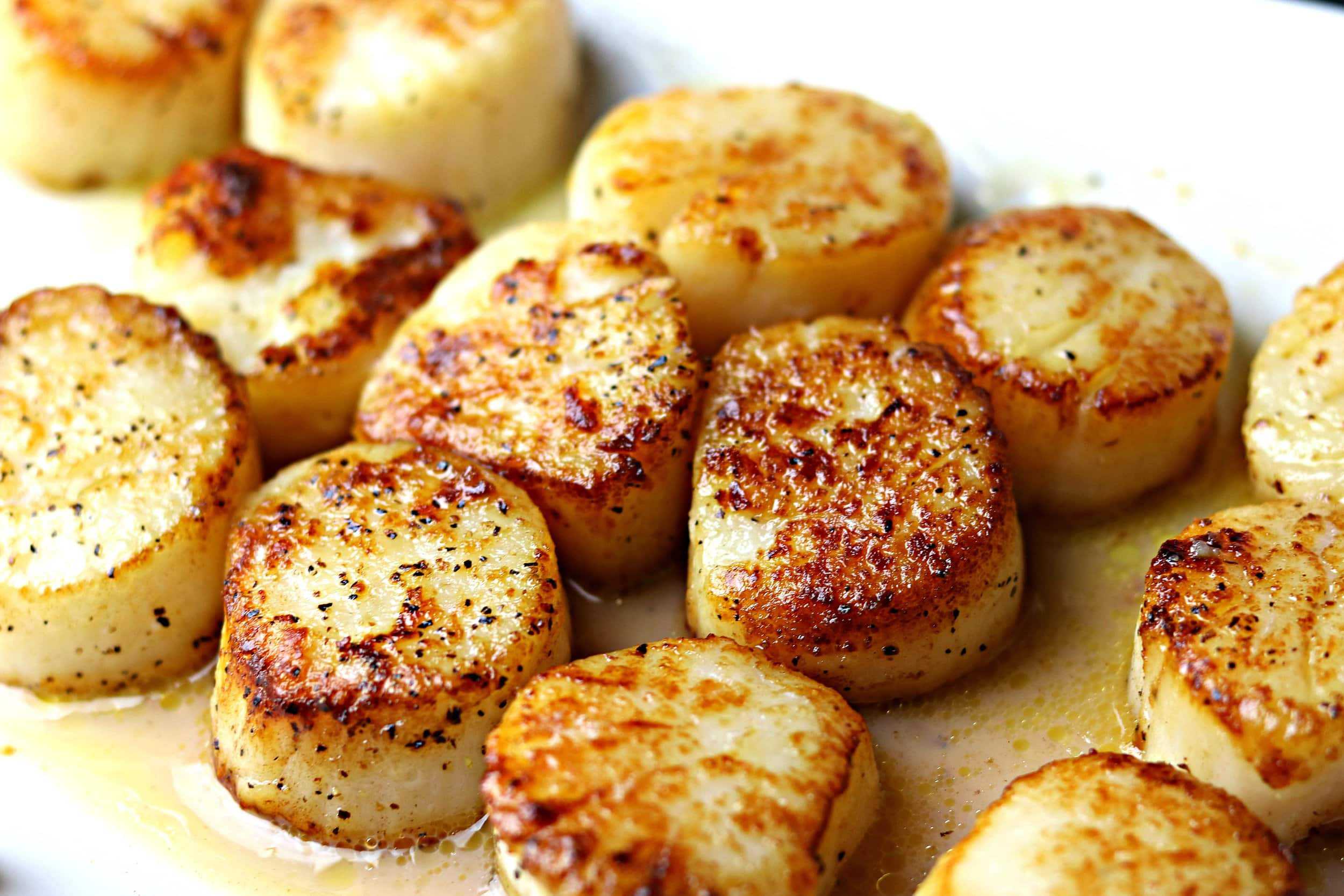 Seared Scallops and Cauliflower Rice Risotto Dr. Davinah's Eats