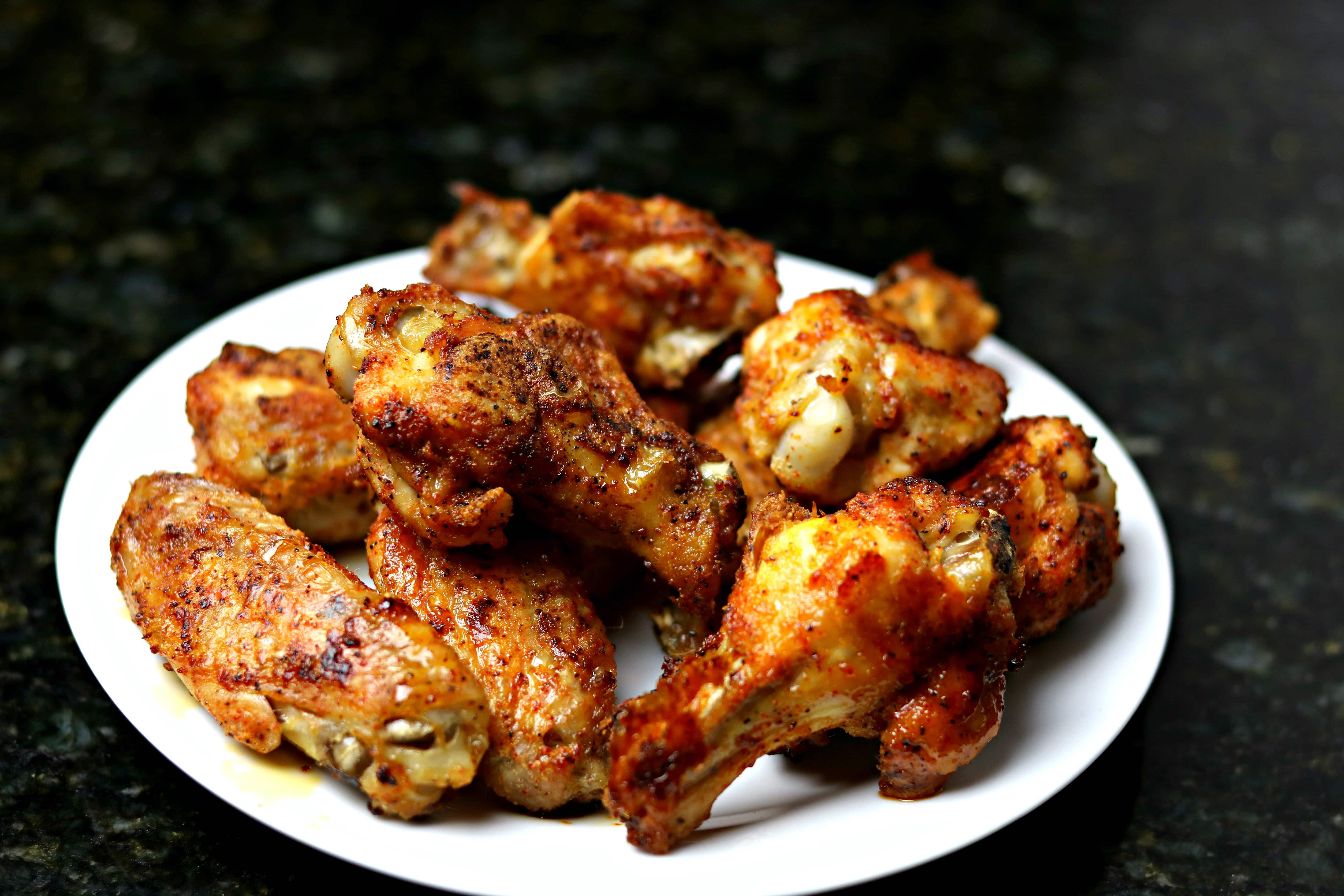 Oven Fried Crispy Baked Chicken Wings Recipe | Dr. Davinah's Eats