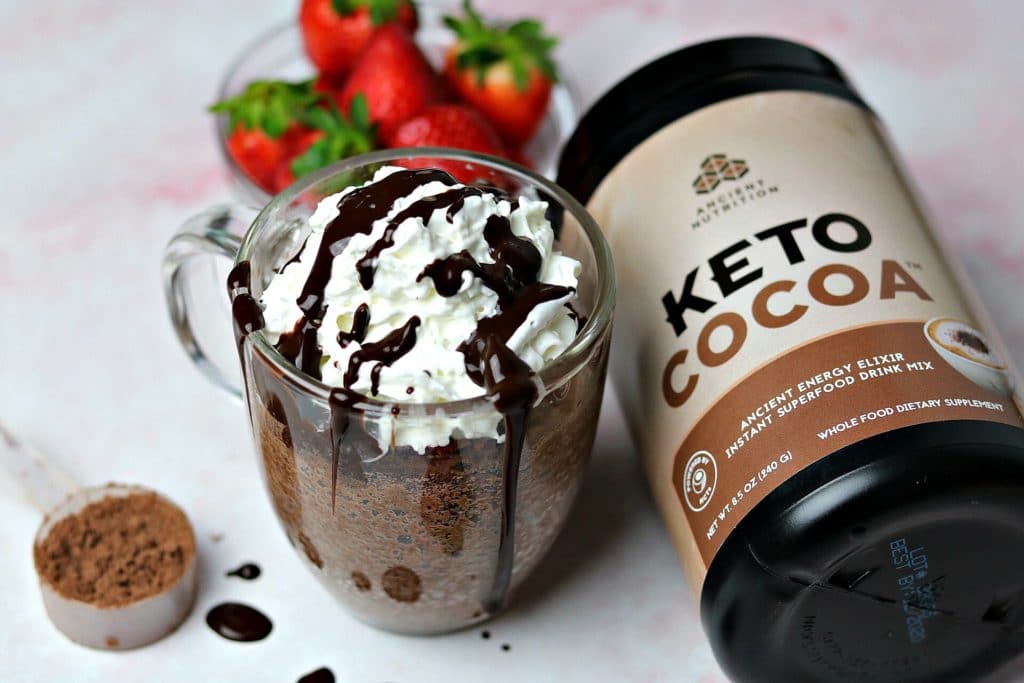 Keto Chocolate Mug cake - Dr. Davinah's Eats