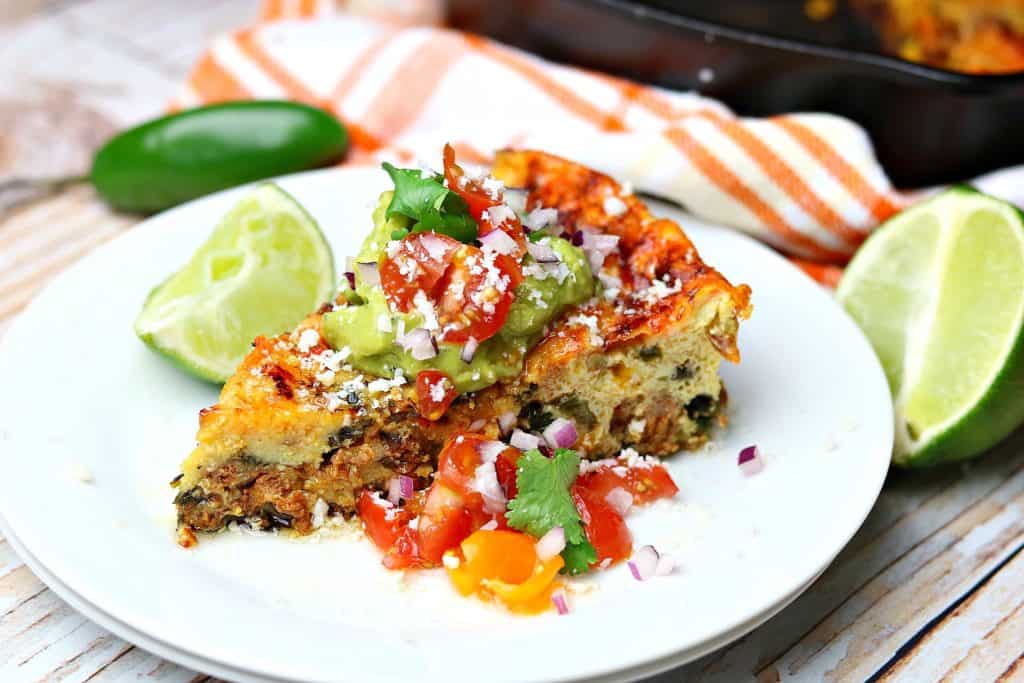 Baked Mexican frittata recipe