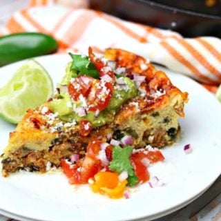 Baked Mexican frittata recipe