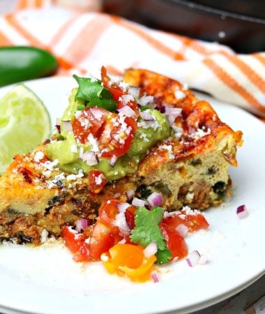 Baked Mexican frittata recipe