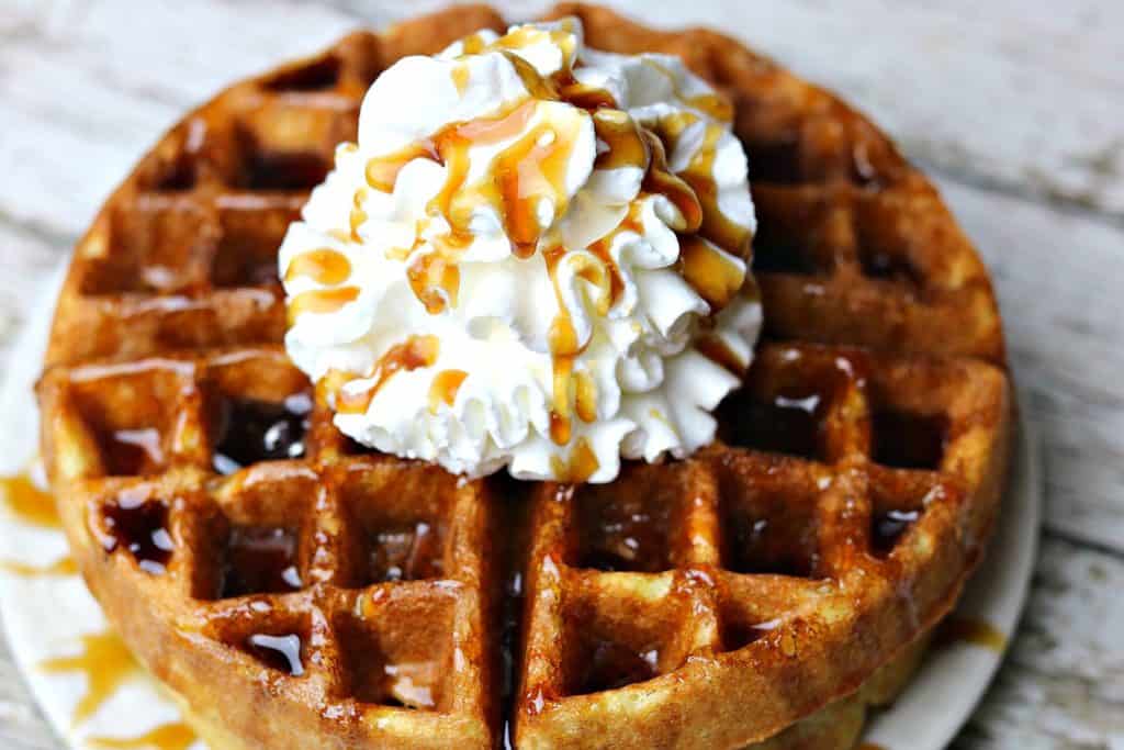 Keto Almond Flour Waffles Dr. Davinah's Eats
