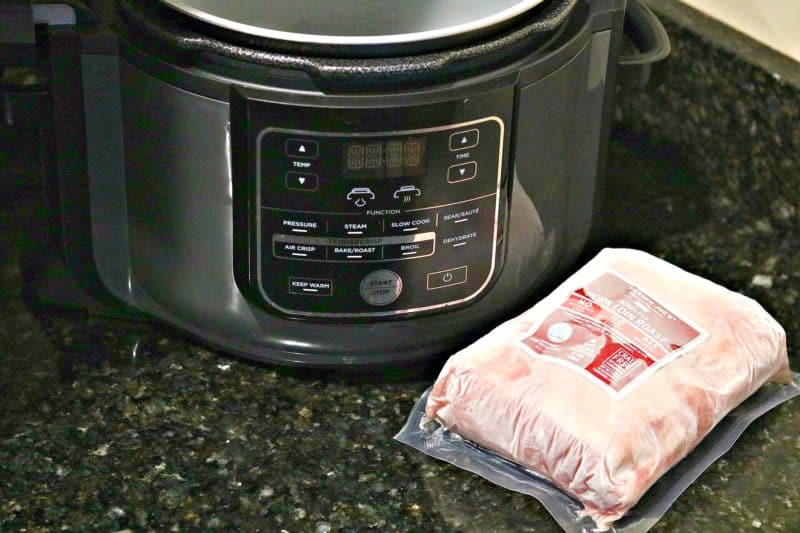 Pressure cooking pork roast in ninja foodi hot sale