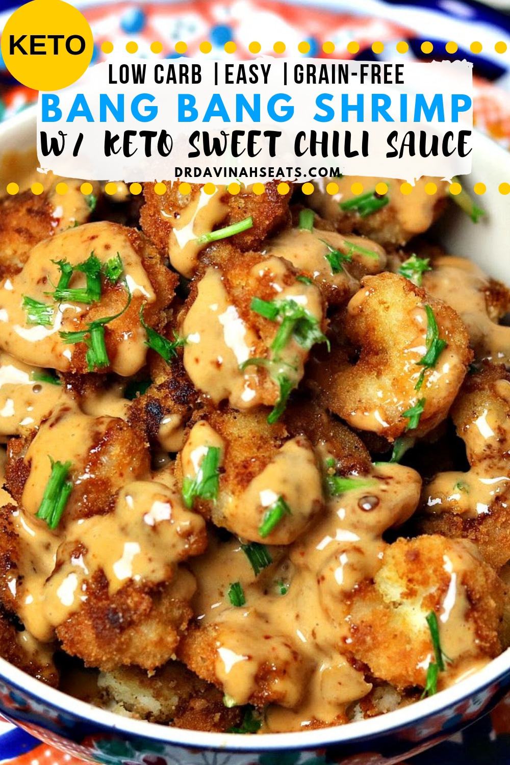 Low Carb Bang Bang Shrimp