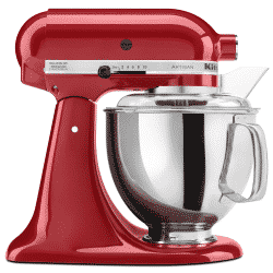 An image of a red KitchenAid
