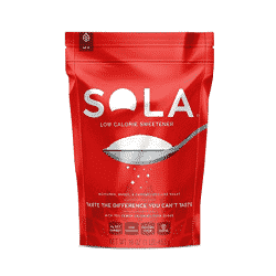 An image of a pouch of Sola sugar replacement 