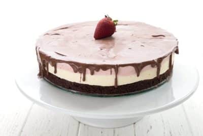 Sugar free Neapolitan cake 