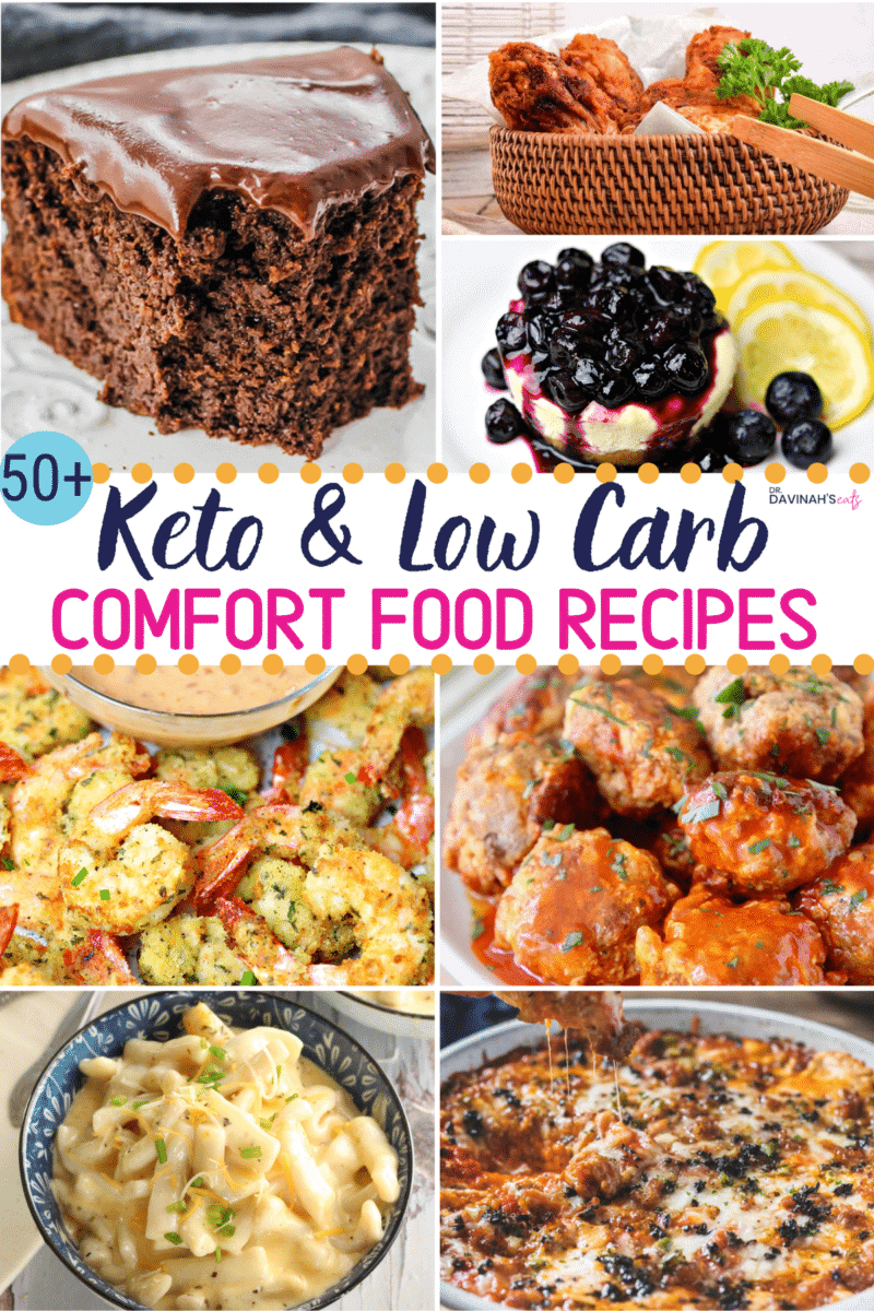 50 Keto Versions Of Your Favorite Comfort Foods Dr Davinah S Eats