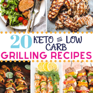 Pinterest image for Keto Grilling Recipes