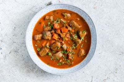 Keto-friendly Instant Pot Goulash