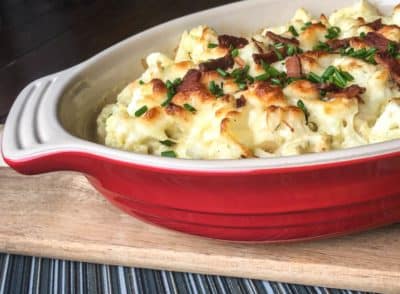 Loaded Cauliflower Casserole recipe