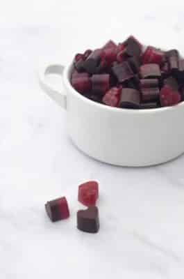 Keto Raspberry Chocolate Gummie Bears