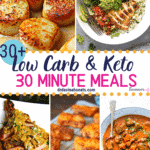 30 Minute Quick Keto Meals Pinterest image