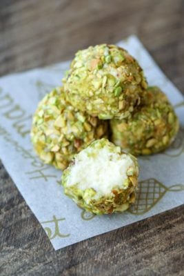 Low Carb Candy Pistachio Truffles