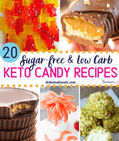 Pinterest image for Keto Candy Recipes