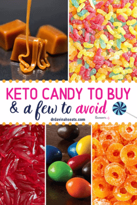 Pinterest image for Keto Candy to buy