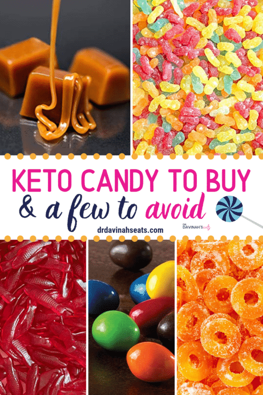 Pinterest image for Keto Candy to buy