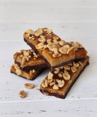 Keto Sugar-Free Snickers Candy Bars