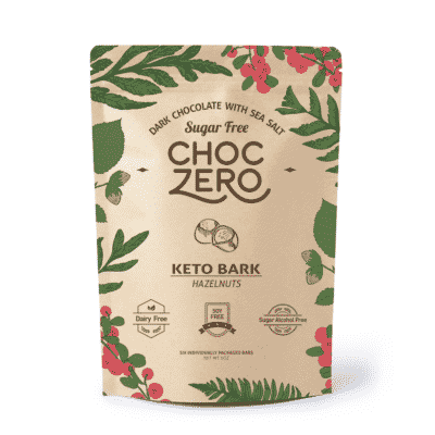 Choc Zero Hazelnut Keto Candy snack