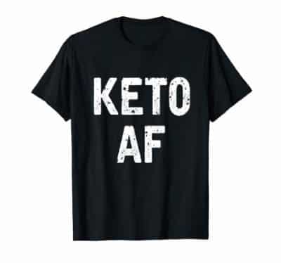 Keto AF graphic tee