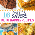 Keto Baking Recipes Pinterest Image