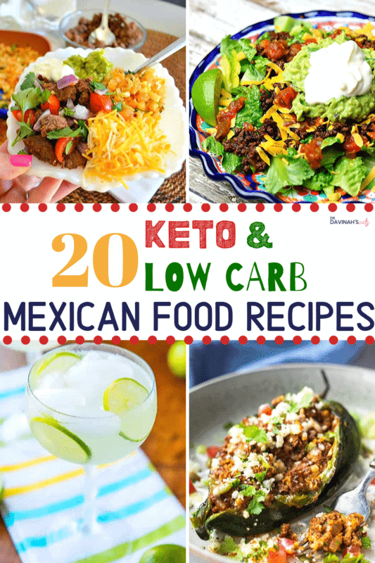 Pinterest image for Keto Mexican Food Recipes