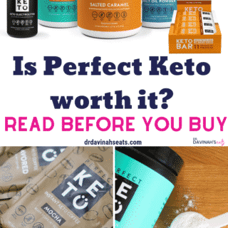 Pinterest image for this Perfect Keto Review