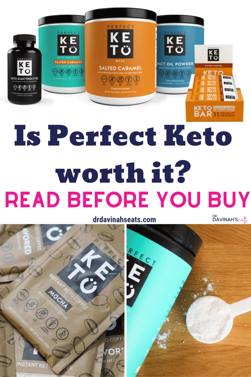 Pinterest image for this Perfect Keto Review