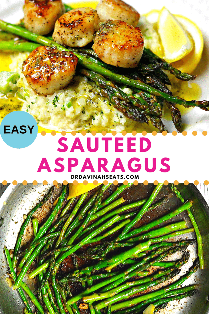 Pinterest image for asparagus