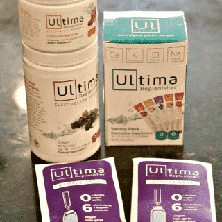 Ultima Replenisher on a counter