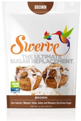 A bag of Swerve brown sugar replacement