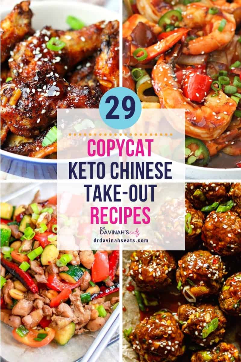 Copycat Low Carb & Keto Chinese Food Recipes | Dr. Davinah's Eats