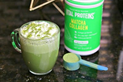 Matcha Latte with Vital Proteins Matcha Collagen