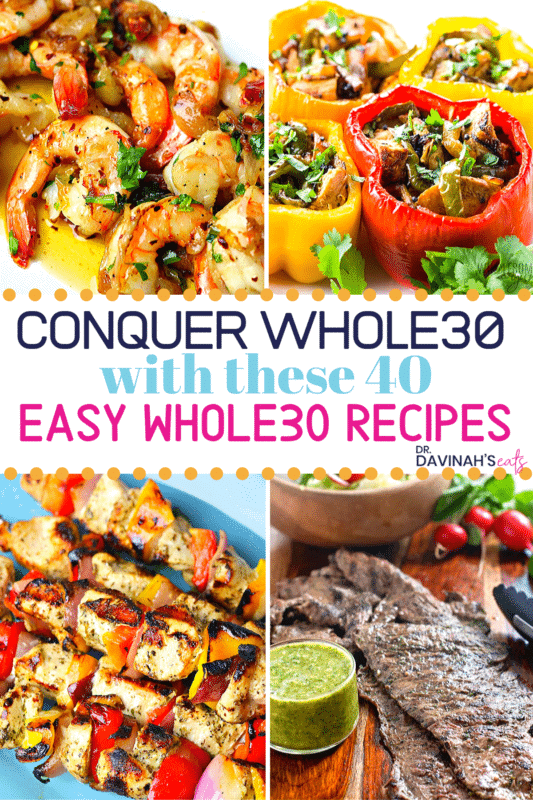 pinterest image for Whole30 recipes