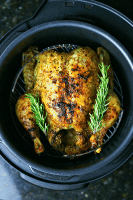 Pressure Cooker Whole Chicken in the Crock-Pot Express