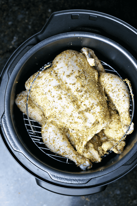 Whole Chicken in the Crock-Pot Express Pressure Cooker