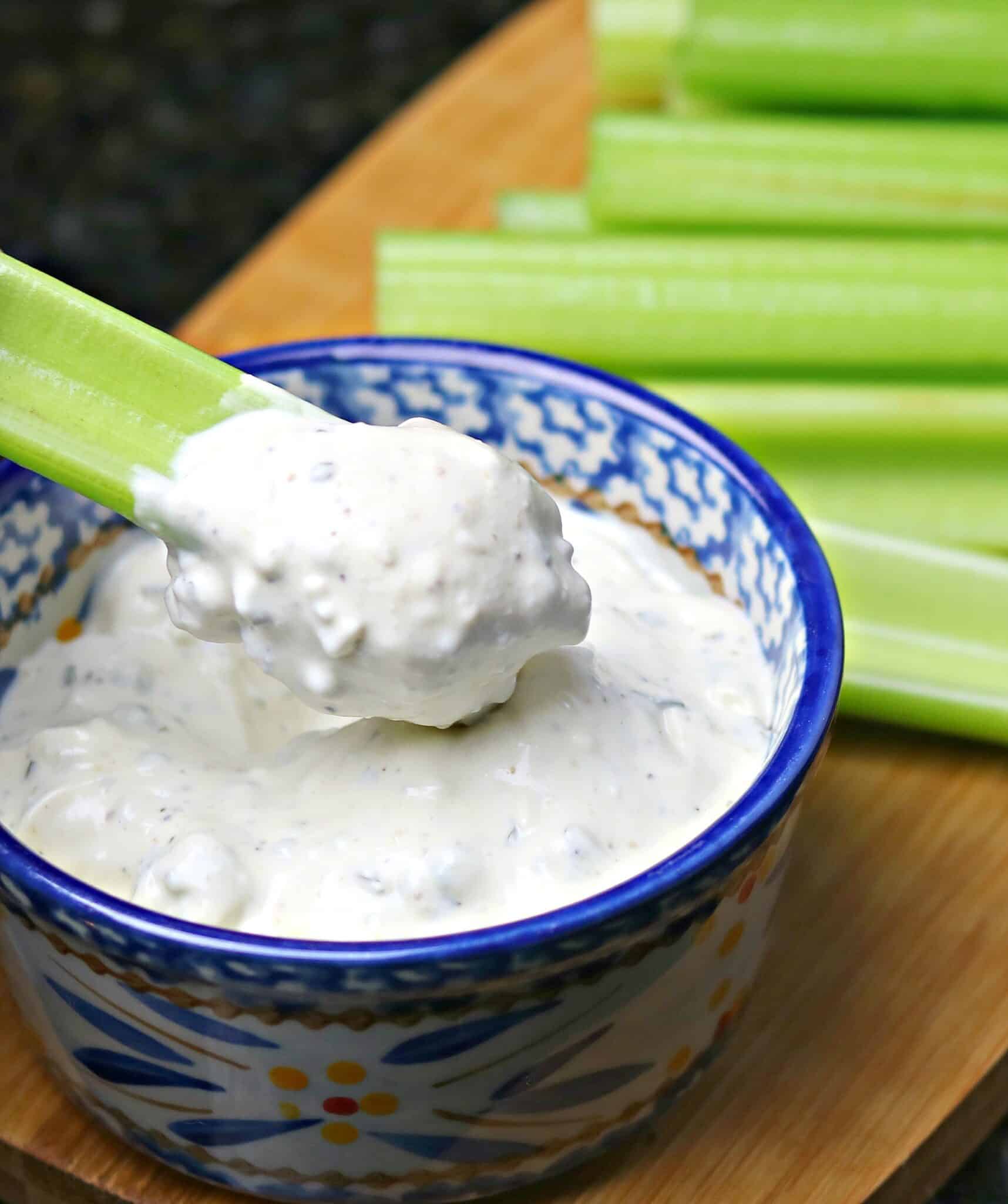 Best Homemade Blue Cheese Dressing &amp; Dip Recipe | Dr. Davinah&amp;#39;s Eats