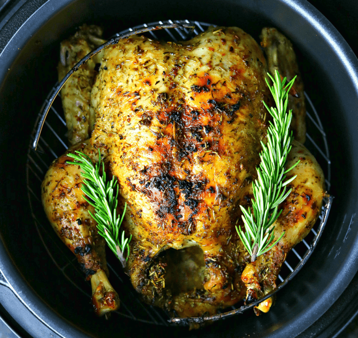 Easy Pressure Cooker Whole Chicken Recipe [+VIDEO] - Dr. Davinah's Eats