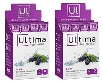 Two boxes ULtima Electrolyte Powder