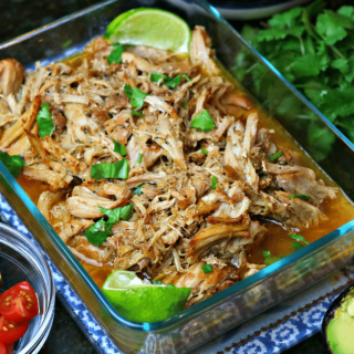 pork roast in a bowl