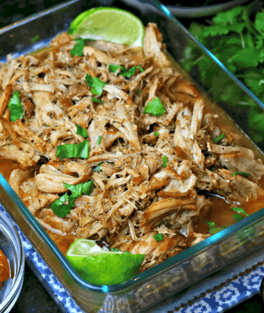 pork roast in a bowl