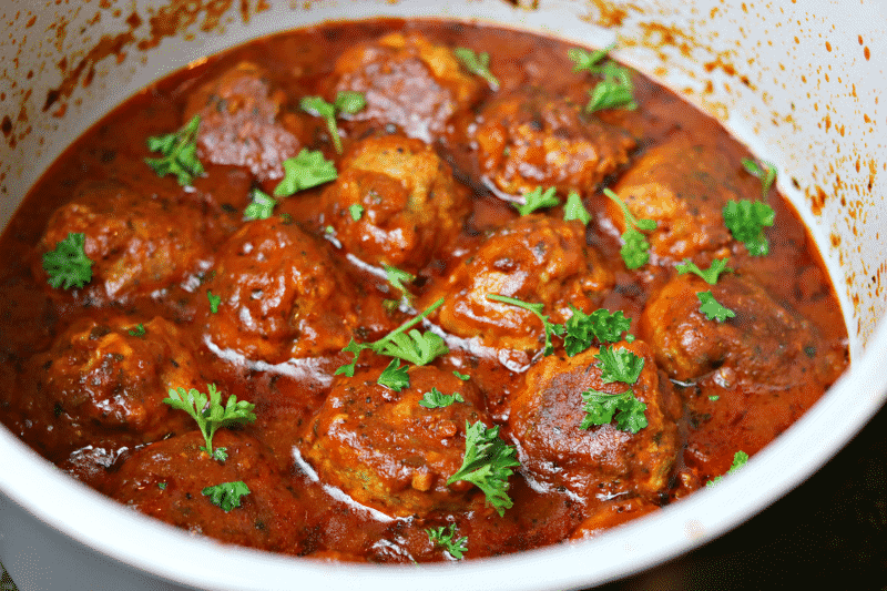 Keto Meatballs in the Ninja Foodi pot